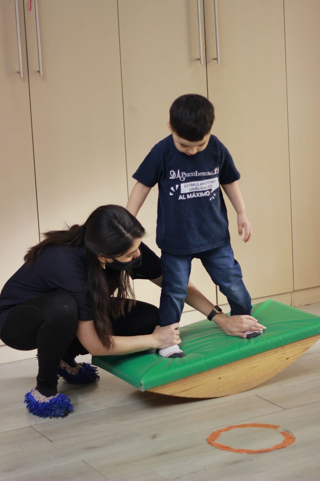 Child neurodevelopment session at a DAPsicoIntegral center